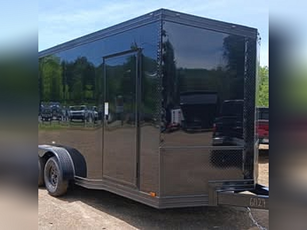 7x16 Tandem Axle Enclosed Cargo Trailer