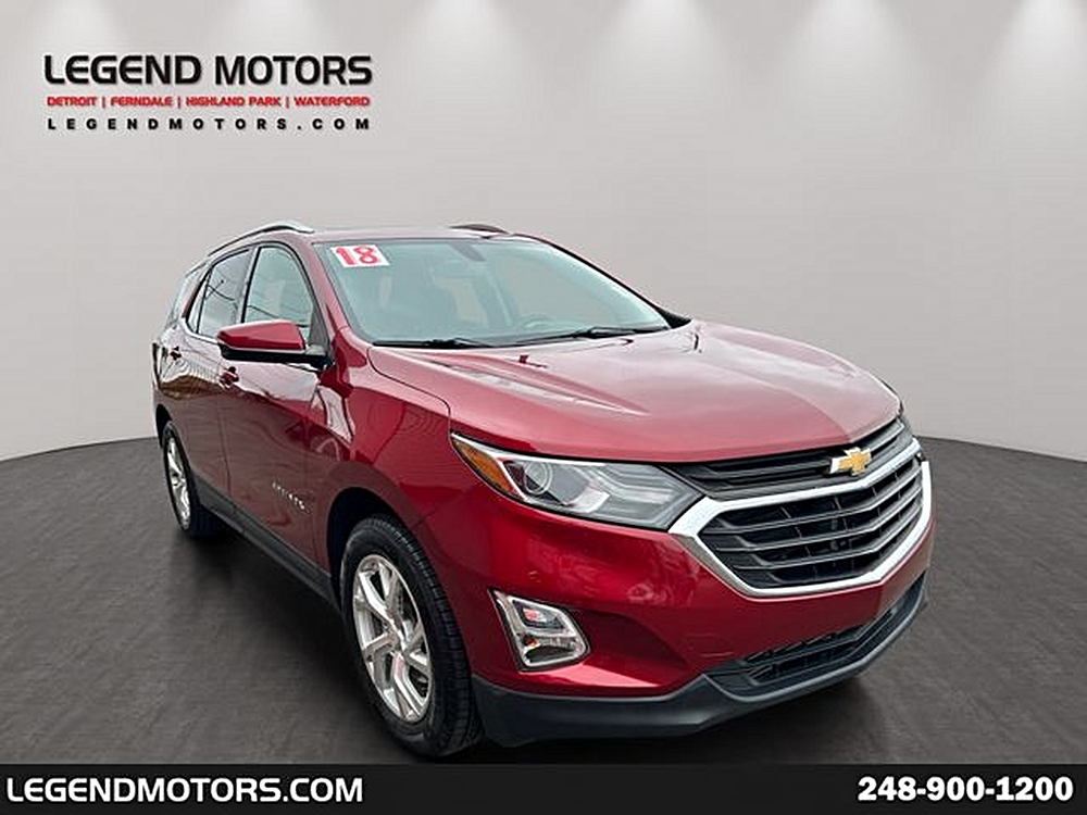 Used 2018 Chevrolet Equinox LT with VIN 2GNAXTEX3J6151745 for sale in Waterford Township, MI
