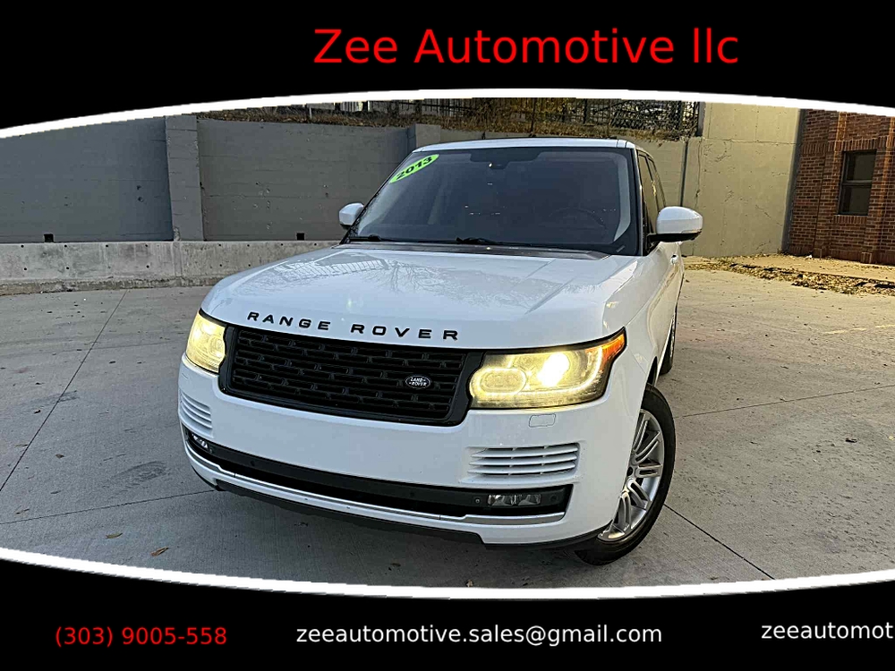 2013 Land Rover Range Rover Base