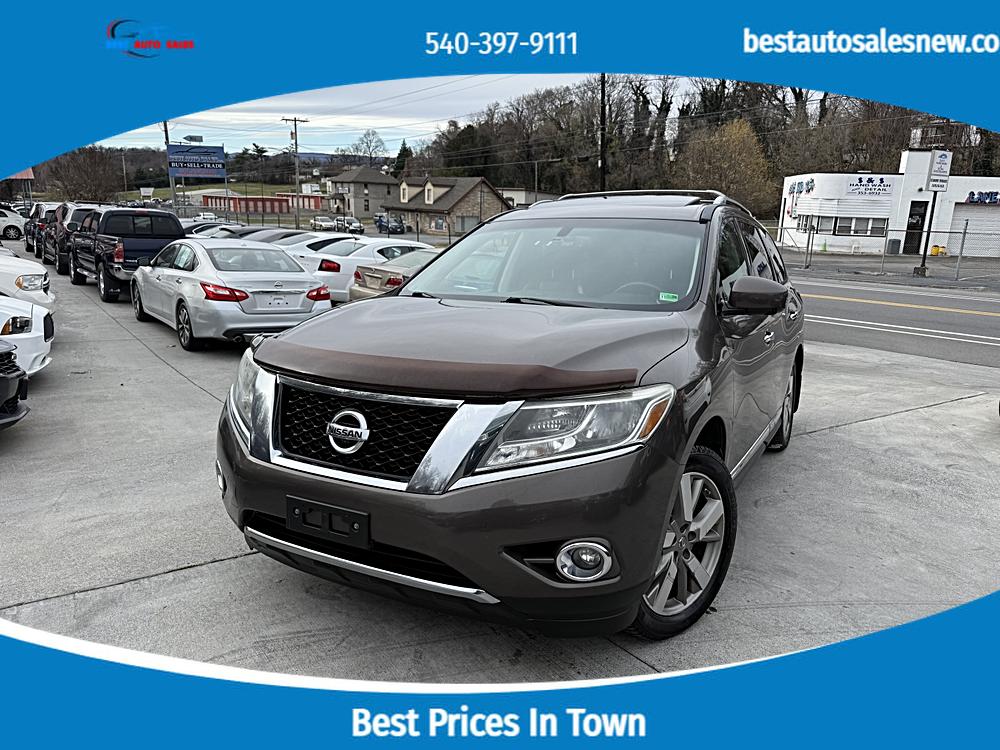 2016 Nissan Pathfinder Platinum's photo