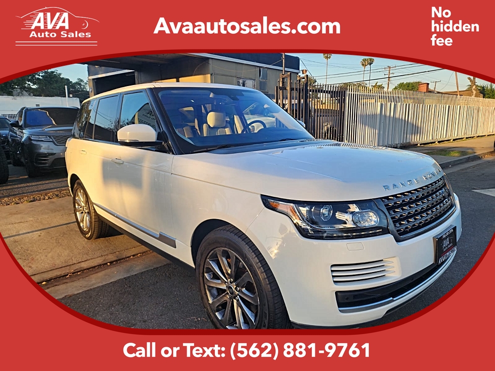2016 Land Rover Range Rover Supercharged