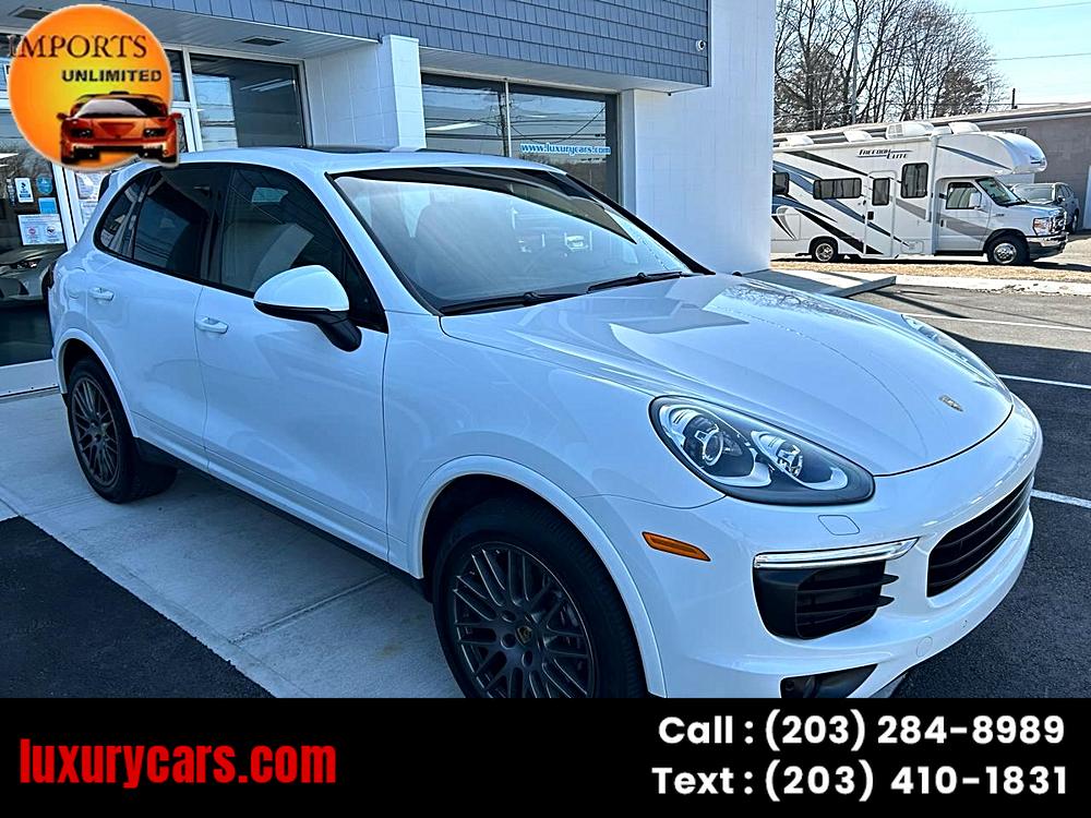 2017 Porsche Cayenne Platinum Edition