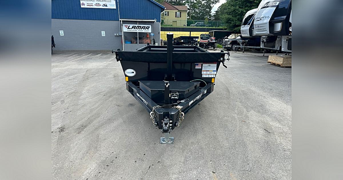 2026 Hillcrest 6X12 DUMP TRAILER 10000 GVWR STANDAR