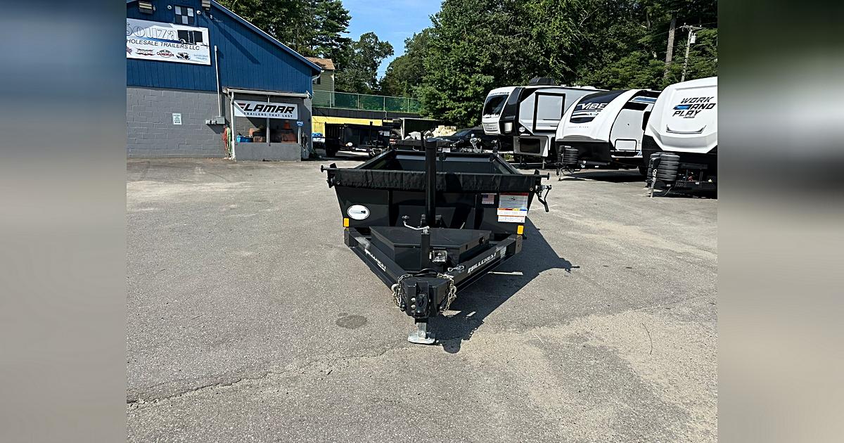 2026 Hillcrest 6X12 DUMP TRAILER 10000 GVWR STANDAR