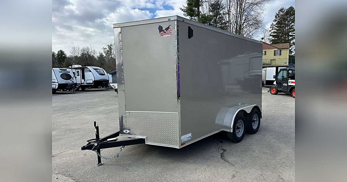 2026 Quality Carg 7X12TA W 9 EXTRA HEIGHT D-RINGS