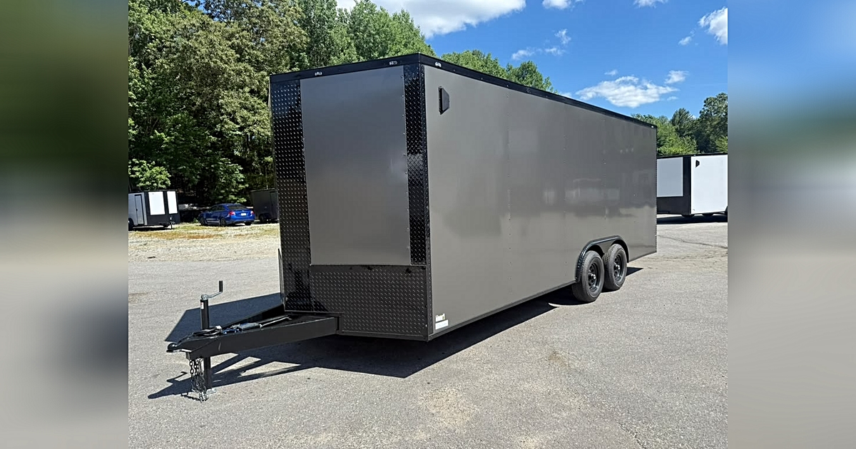 2026 J&C Suppliers 8.5X20TA3 ENCLOSED CARGO TRAILER POLYCO