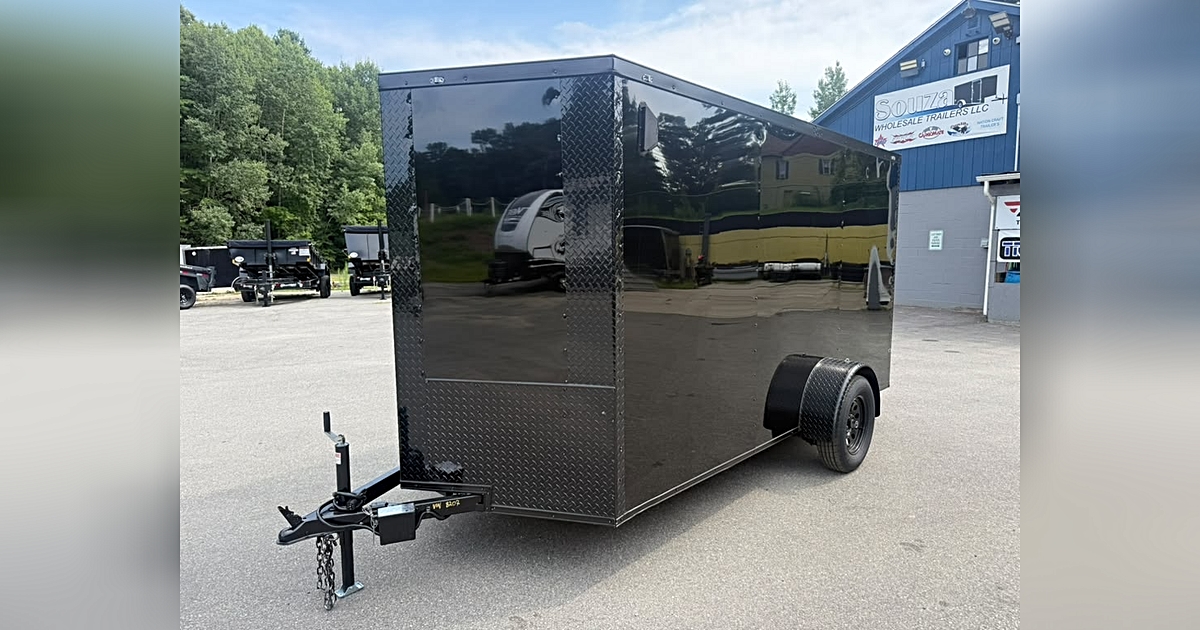 2026 J & C Suppliers 6X12SA W BRAKES WPOLYCORE WBLAKCOUT PK