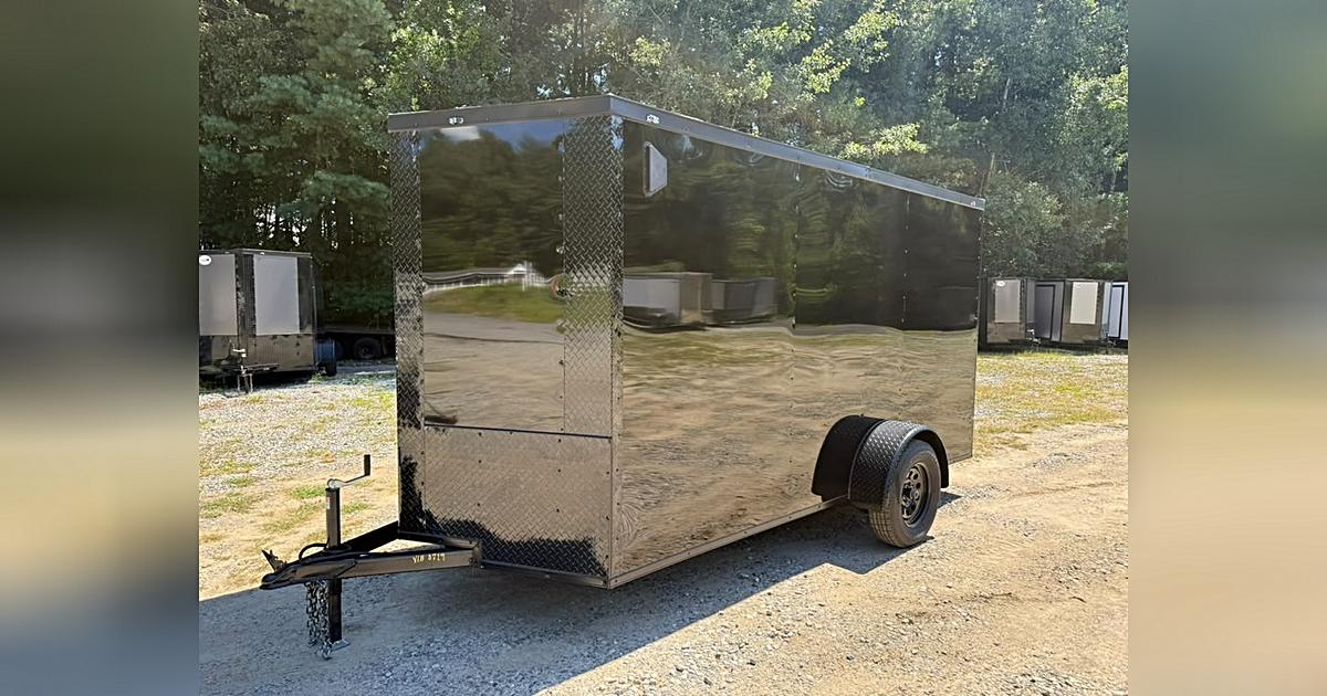 2026 J & C Suppliers 6X12SA ENCLOSED CARGO TRAILER POLYCORE