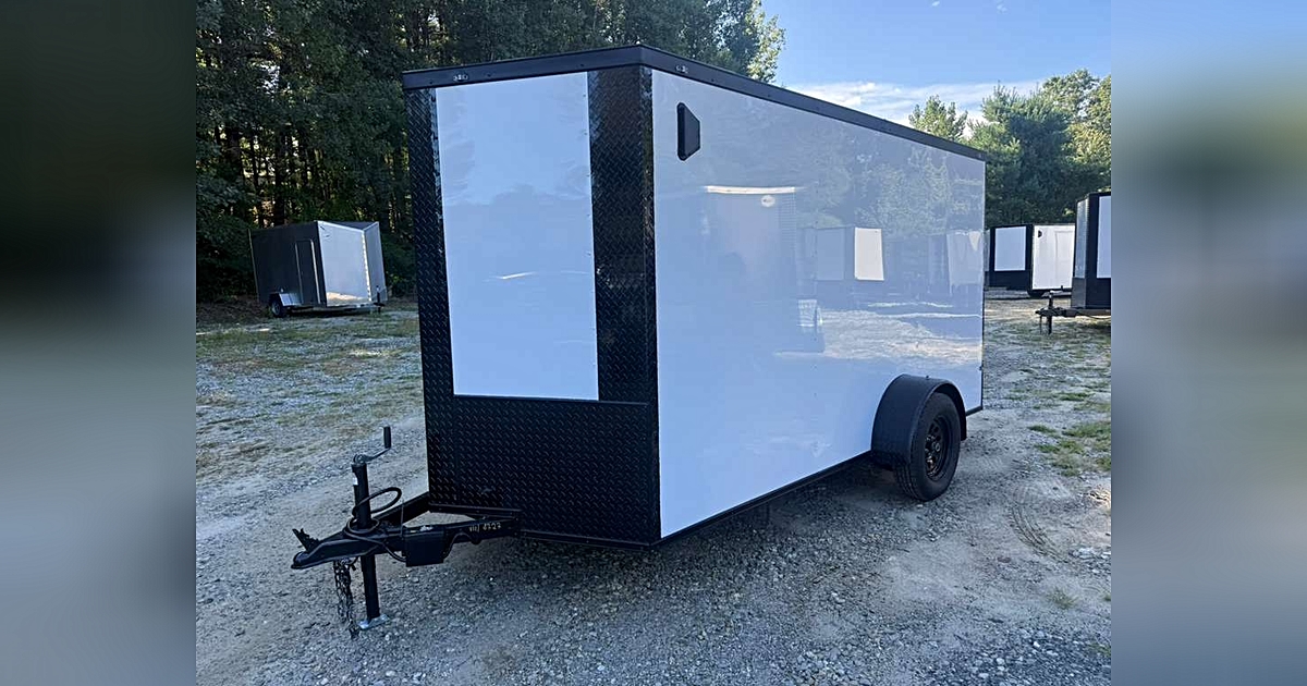 2026 J & C Suppliers 6X12SA W BRAKES WPOLYCORE WBLAKCOUT PK