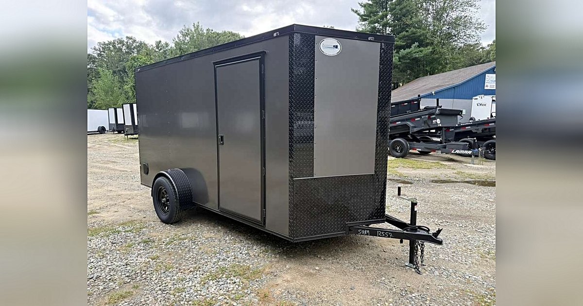 2026 J & C Suppliers 6X12SA ENCLOSED CARGO TRAILER POLYCORE