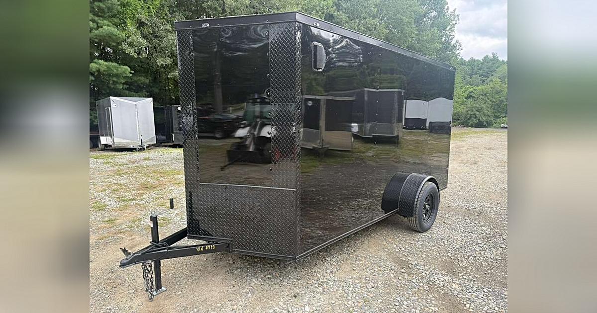 2026 J & C Suppliers 6X12SA ENCLOSED CARGO TRAILER POLYCORE