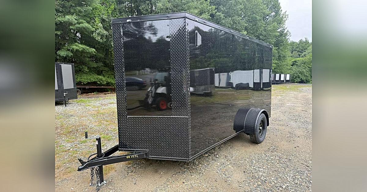 2026 J & C Suppliers 6X12SA ENCLOSED CARGO TRAILER POLYCORE