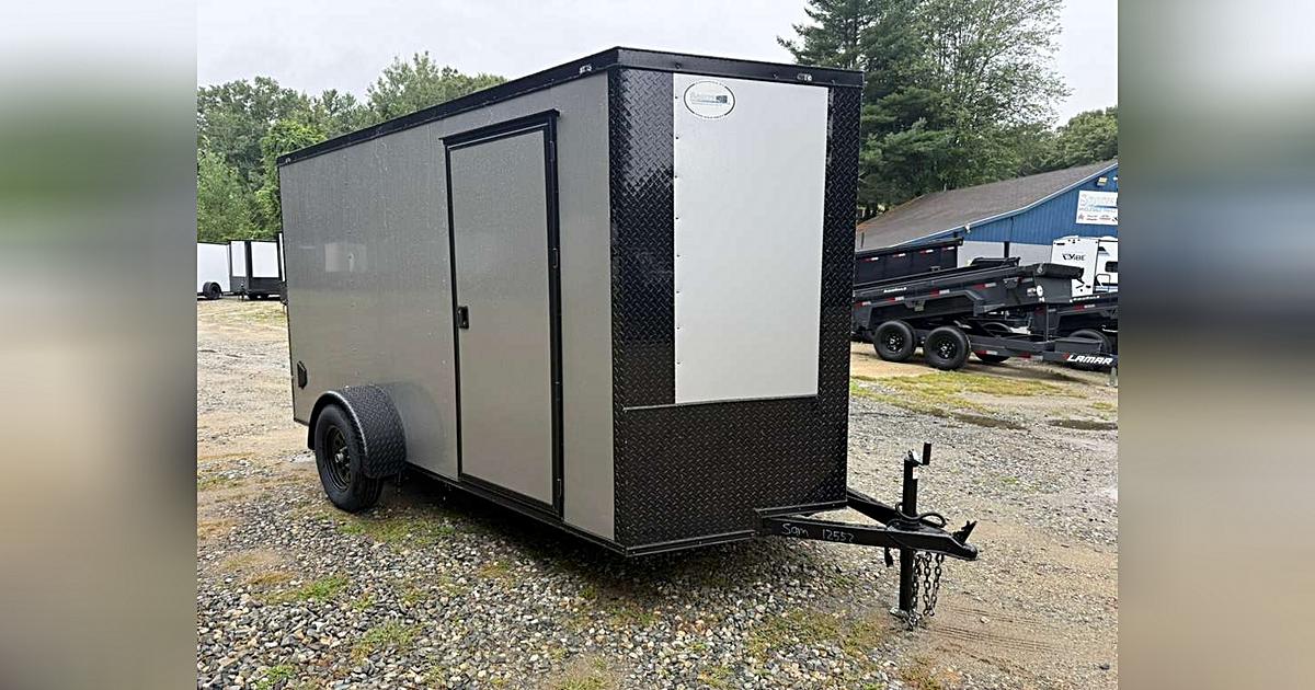 2026 J & C Suppliers 6X12SA ENCLOSED CARGO TRAILER POLYCORE