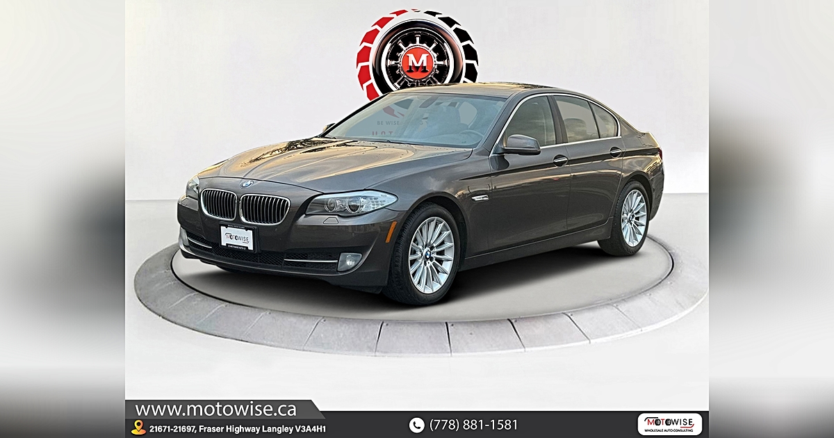 2011 BMW 5 Series 4dr Sdn 535i xDrive AWD