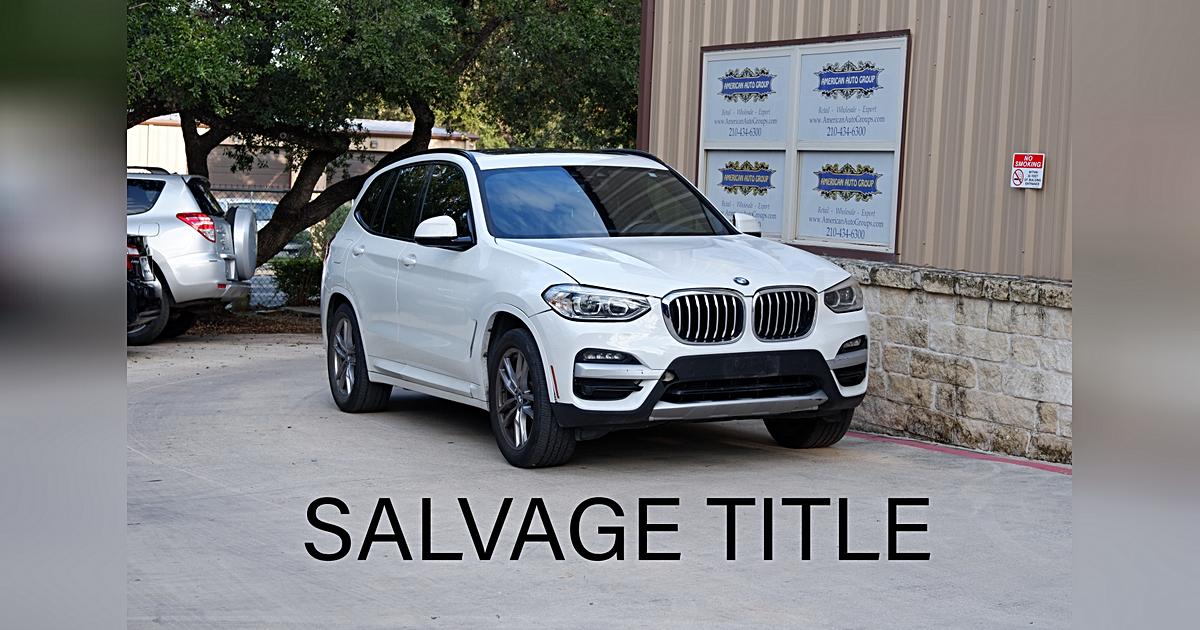 2020 BMW X3 sDrive30i Sports Activity Vehicle