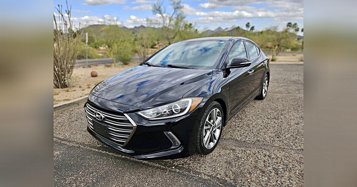 ** 2017 Hyundai Elantra Limited * Leather, Backup Camera * Low 82K ...