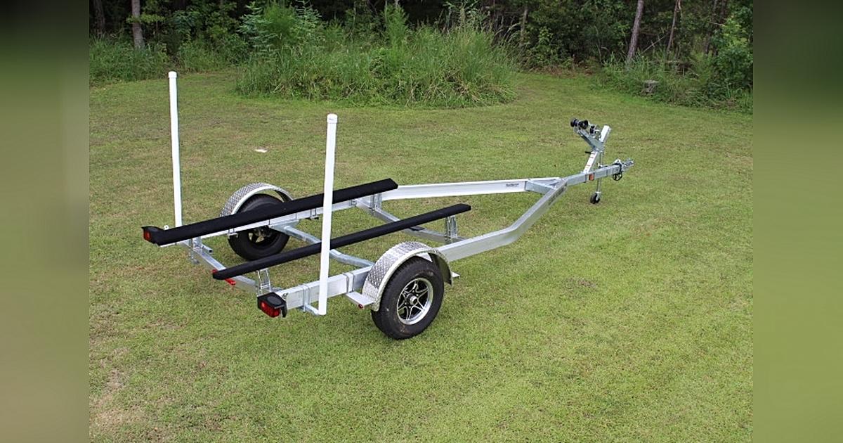 2023 EZ Loader A102BT 1820 3900 Aluminum 3900 1 Axle w/Brakes