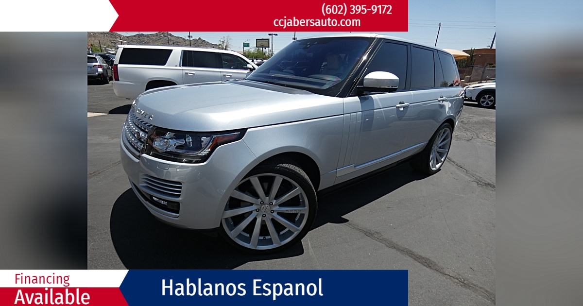 2017 Land Rover Range Rover V8 Supercharged SWB