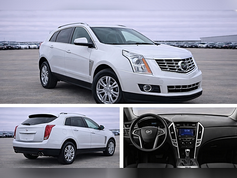 2016 Cadillac SRX blanca en el lote de John Kamal Cars